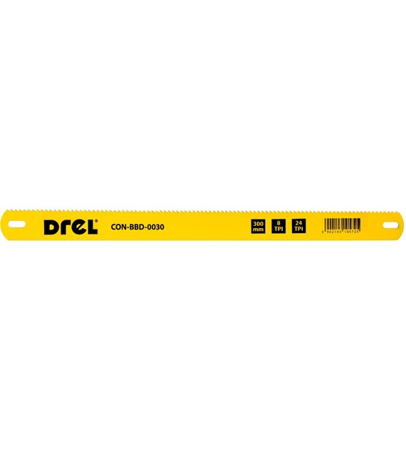 Brzeszczot dwustronny 300 x 25 mm, do metalu, drewna
