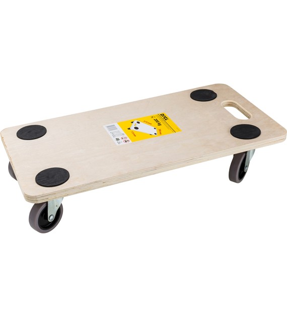 Platforma transportowa 575 x 300 x 115 mm, udźwig 200 kg, prostokątna