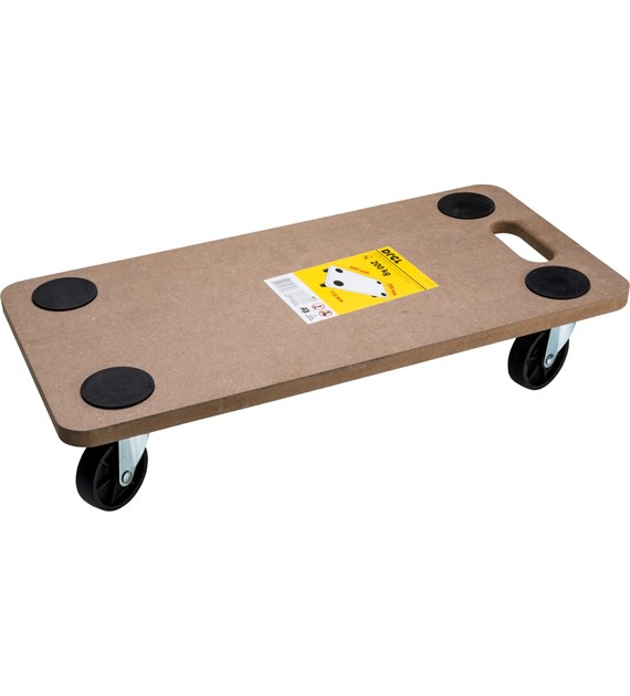 Platforma transportowa 600 x 300 mm, udźwig 200 kg, prostokątna