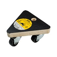 Platforma transportowa 130 x 130 x 130 mm, udźwig 100 kg, trójkątna, laminowana