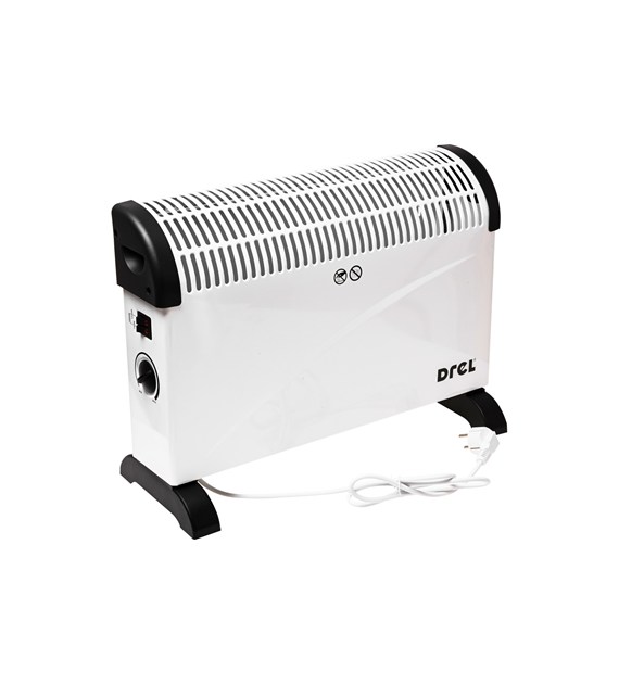 Grzejnik konwektorowy 2000W, Zakres pracy 750W / 1250W / 2000W, Termostat.
