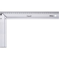 Kątownik płaski 300 x 175 mm, aluminiowy