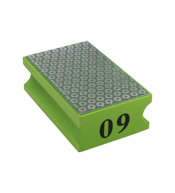 Gąbka diamentowa do ręcznego szlifowania, P60, 94 x 60 x 32 mm
