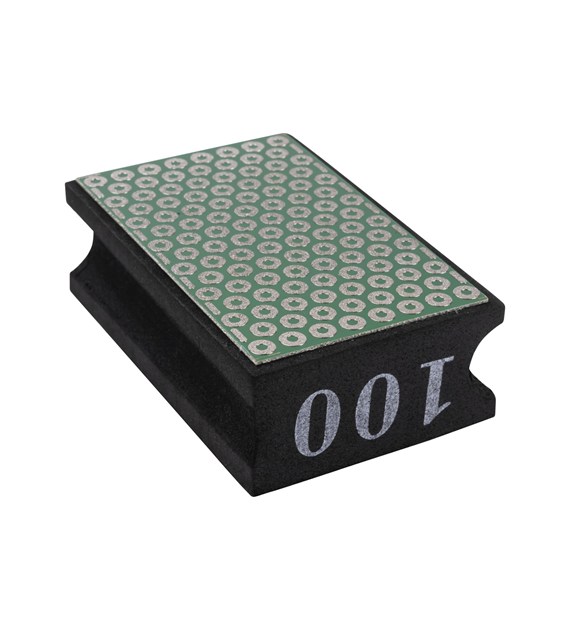 Gąbka diamentowa do ręcznego szlifowania, P100, 94 x 60 x 32 mm