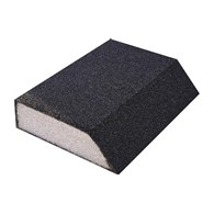 Gąbka ścierna skośna 120 x 90 x 25 mm, P120