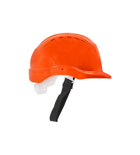 Kask budowlany, pomarańczowy