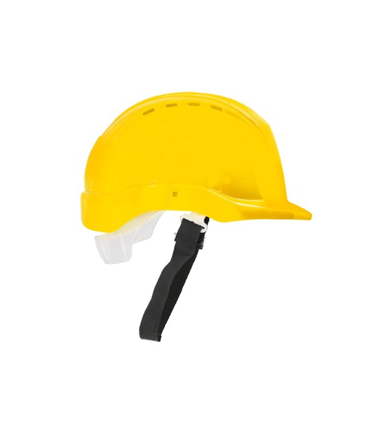 Kask budowlany, żółty