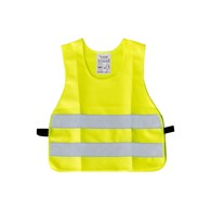 Kamizelka ostrzegawcza, 2 pasy odblaskowe, dla dzieci