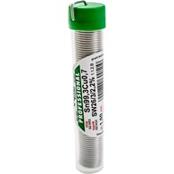 Spoiwo lutownicze bezołowiowe 1.0 mm, 14 g, Sn99.3Cu0.7, topnik SW26, fiolka
