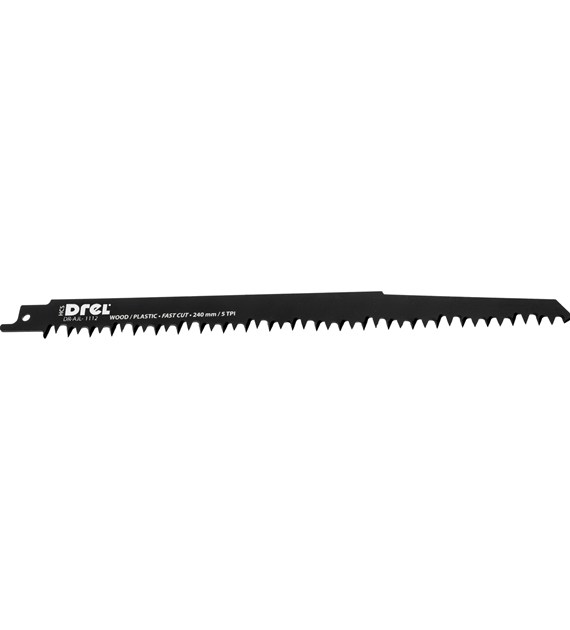 Brzeszczot do piły szablastej 240 x 19 x 1.5 mm, 5TPI, do drewna
