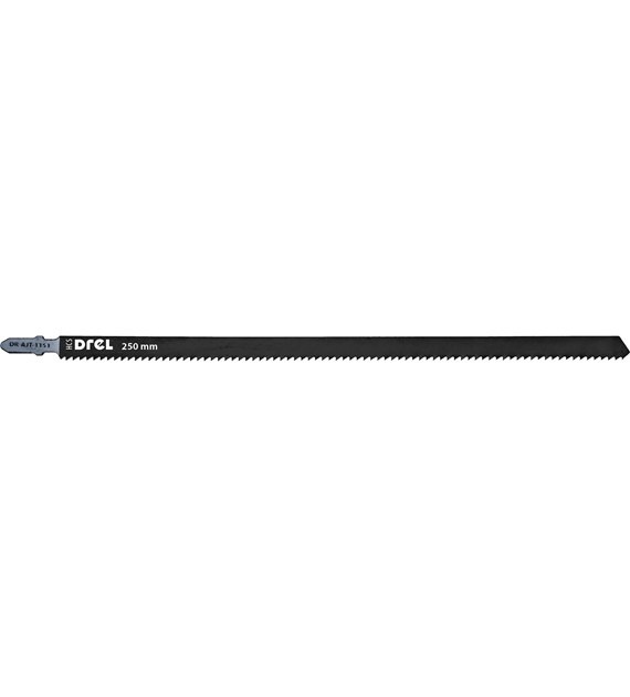 Brzeszczoty do wyrzynarek z uchwytem typu  T , 225 mm, 6TPI, do drewna, PCV, 5 szt.