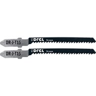 Brzeszczoty do wyrzynarek z uchwytem typu  T , 50 mm, 12TPI, do drewna, PVC, 2 szt.