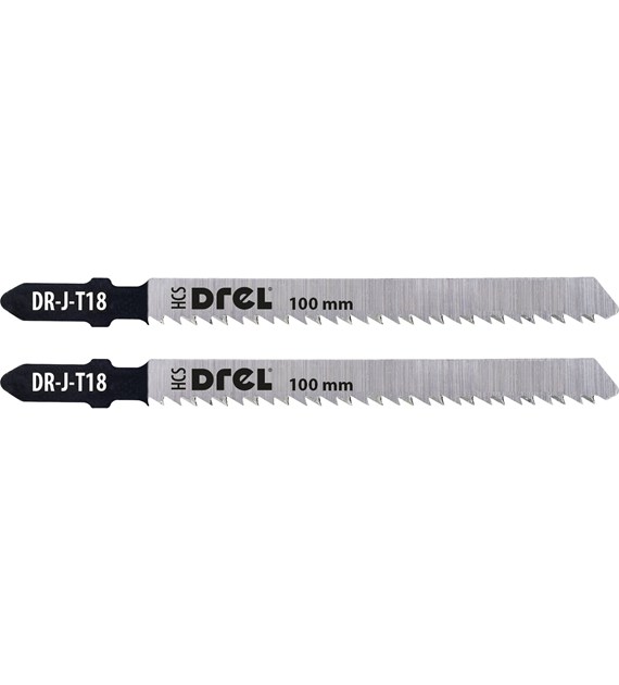 Brzeszczoty do wyrzynarek z uchwytem typu  T , 75 mm, 10TPI, do drewna, PVC, 2 szt.