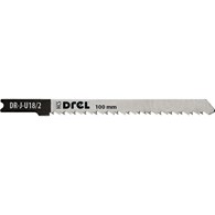 Brzeszczoty z uchwytem typu  U , 75 mm, 10TPI, do drewna, płyty wiórowej, sklejki, PVC, 2 szt.