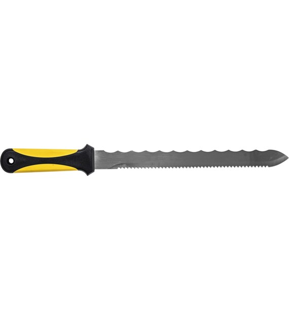 Nóż do wełny mineralnej i styropianu 280 mm, plastikowy uchwyt