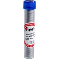 Spoiwo lutownicze 1.0 mm, 16 g, Sn60Pb40, topnik SW26, fiolka