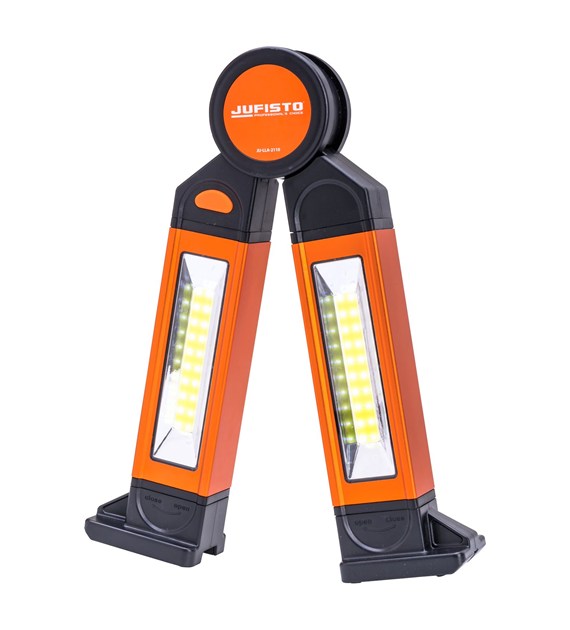 Lampa samochodowa 10 W, COB LED, funkcja trójkąta ostrzegawczego, akumulatorowa USB