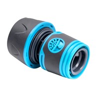 Szybkozłączka uniwersalna 1/2'-3/4', stop, dwumateriałowa, soft-grip