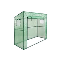 Szklarnia wolnostojąca 200x77x169/148 cm, siatka 140 g/m2, osłona z PE.