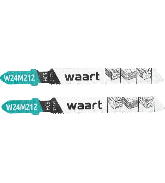 Brzeszczoty do wyrzynarek  z uchwytem typu  T , 50 mm, 21TPI, do drewna, płyty wiórowej, sklejki, 2 szt.