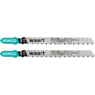 Brzeszczoty do wyrzynarek 75 mm, uchwyt  T , 10TPI, do drewna, płyty wiórowej, sklejki, PVC, 2 szt.