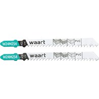Brzeszczoty do wyrzynarek  z uchwytem typu  T , 75 mm, 8TPI, do drewna, płyty wiórowej, sklejki, PVC, 2 szt.