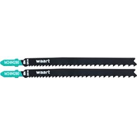 Brzeszczoty do wyrzynarek  z uchwytem typu  T , 110 mm, 5/10TPI, do drewna z gwoździami, PVC, aluminium, stali, 2 szt.