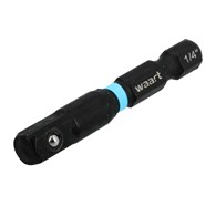 Adapter udarowy 1/4  hex na 1/4  kwadrat